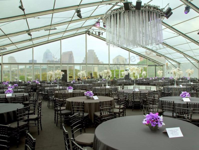 Clear roof transparent tent for party wedding events